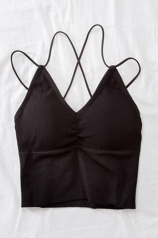 RIB KNIT BRA TOP bralette – LULU × Studio K - Main Image