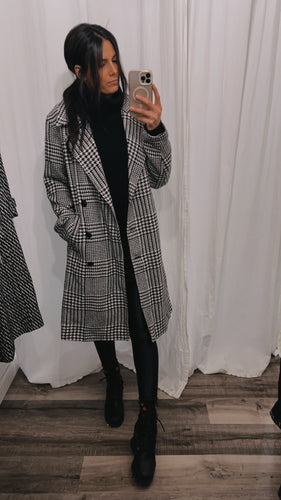 Houndstooth Coat