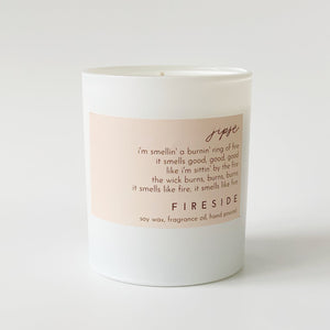 FIRESIDE Hand-poured Candle