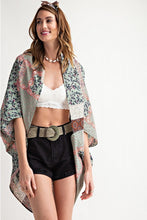 Load image into Gallery viewer, FINAL SALE - Sage Cocoon Kimono