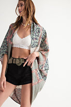 Load image into Gallery viewer, FINAL SALE - Sage Cocoon Kimono