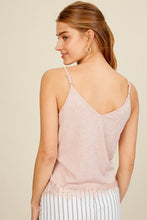 Load image into Gallery viewer, JENNA. Button Down Ribbed Cami