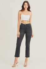 Load image into Gallery viewer, FINAL SALE - Raw Hem Ankle Crop Jeans