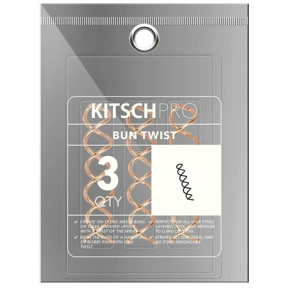 KITSCH - Rose Gold Bun Twist