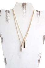 Load image into Gallery viewer, Elle Drop Horn Necklace
