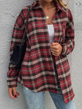 Load image into Gallery viewer, Plaid Button Up Flannel