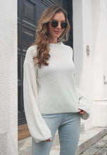 Load image into Gallery viewer, High Neck Oversized Knit Sweater