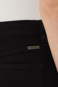 FINAL SALE - Von Black Button Jeans