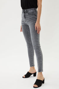 the JENNA. Acid Gray Denim Jeans