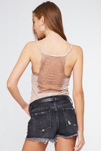 Load image into Gallery viewer, FINAL SALE - Lace Mocha Cami