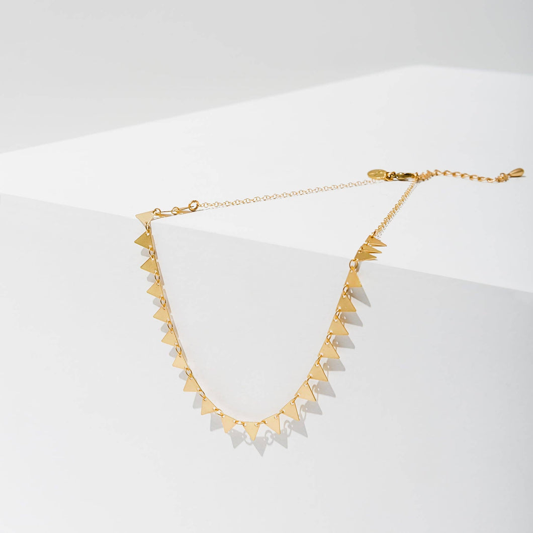 Larissa Loden Jewelry - Candra Necklace in Triangles