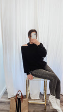 Load image into Gallery viewer, JENNA. NYC Sweater - Black