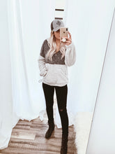 Load image into Gallery viewer, FINAL SALE - Two Toned Sherpa Pullover // Beauties