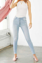 Load image into Gallery viewer, FINAL SALE - Paula Button Fly Super Skinny Jeans