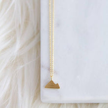 Load image into Gallery viewer, Gold Mountain Necklace
