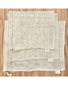 Cotton Produce Bags (Set of 3)