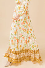 Load image into Gallery viewer, FINAL SALE - Boho Floral Woven Maxi Skirt