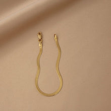 Load image into Gallery viewer, Herringbone Chain Bracelet