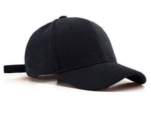 Load image into Gallery viewer, Corduroy Classic Cap - Black