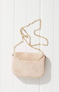 Surry Suede Mini Flap Bag | Vegan Leather