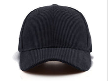 Load image into Gallery viewer, Corduroy Classic Cap - Black