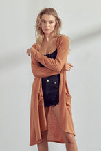Load image into Gallery viewer, Softee Duster Cardi - Camel