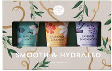 Load image into Gallery viewer, Smooth &amp; Hydrated Hand Cream Set